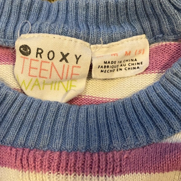Roxy Teenie Wahine Girls Sz 5 Sweater - Picture 2 of 2